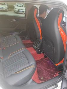 Fundas de asiento de coche de cuero <span class=keywords><strong>Audi</strong></span> de lujo, 5 uds., conjunto completo de accesorios delanteros compatibles con VW Civic Golf Accord K5 K3, interiores de coche - Product Image 4