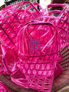 SUPER <b>CHEAP</b> PRICE Colorful Ramadan Bamboo Gift Basket With Full Accessories Gergean Candy Gift <b>Box</b> Wholesales - Product Image 6