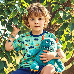 Nouveau design Usages multiples Petits monstres Tatouage temporaire pour enfants - Product Image 1