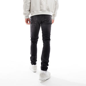 Top Quality Amiry <b>Jeans</b> Patch Denim Baggy Print Streetwear Distressed Ripped Slim Fit Custom American Men's Denim <b>Jeans</b> - Product Image 2