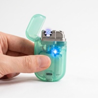 Briquet Électrique Plasma au Design Attrayant, Arc Coupe-Vent Sans Flamme, Rechargeable USB, Plaqué Or, Verrou de Sécurité, Décoratif pour Cigares et Barbecues