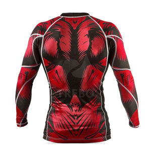 Ropa de entrenamiento Color sólido Rash Guard Hecho en Pakistán Sublimación Rash Guard Venta caliente Sublimación Rash Guard - Product Image 5