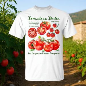 T-shirt Grafica Pomodoro Italia - Abbigliamento Promozionale Ispirato al Pomodoro Italiano - Product Image 3