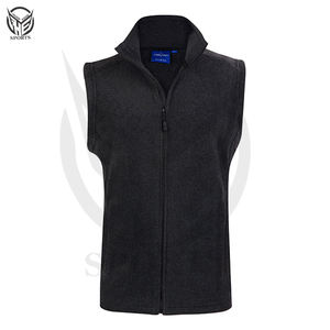 Custom Logo Embroidery and Warm Winter Polar Fleece Waistcoat <b>For</b> Unisex Wholesale Sleeveless <b>for</b> Outdoor <b>Clothing</b>. - Product Image 6