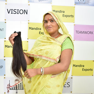 100% paquetes de tejido alineado de cutícula virgen cruda India negro sedoso recto 8-32 pulgadas extensiones de cabello humano Temple Wave Curl - Product Image 4