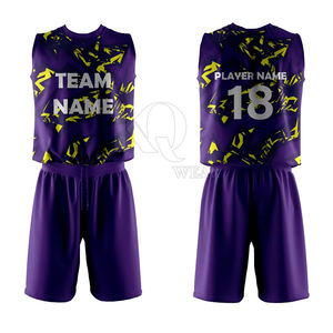 Uniforme Deportivo Clásico de Voleibol, Jersey y Pantalones Cortos Transpirables de Ajuste Cómodo, Ideal para Clubes Escolares y Ligas - Product Image 3