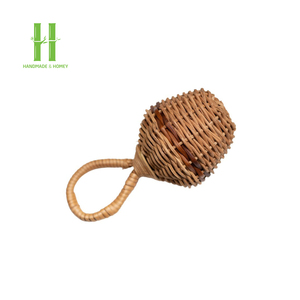 Sonajero de ratán para bebé, la mejor opción, diseño OEM, juguete hecho a mano personalizado para chico de fábrica al por mayor de Vietnam - Product Image 1