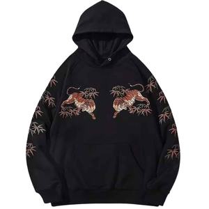 Sudadera con capucha de moda para hombre estilo Jersey 100% algodón manga larga polar OEM ODM logotipo personalizado ropa de calle al por mayor - Product Image 1