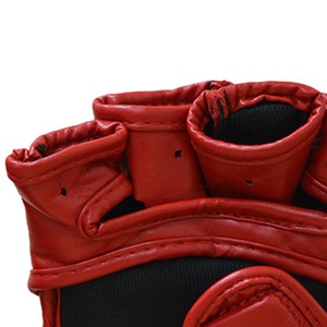 Gants d'entraînement de combat MMA en PU de haute qualité Geo Brother Co, personnalisables, demi-doigts, pour hommes, vente en gros - Product Image 6