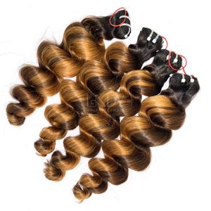 La más alta calidad Body Wave 2 Color personalizado Extensiones de cabello humano vietnamita Paquetes de cabello crudo - Product Image 1