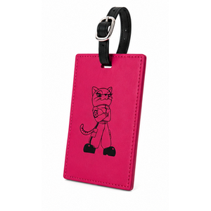 Étiquette de bagage en caoutchouc personnalisée avec design de lettres gravées - Cadeau luxueux et tendance pour les promotions - Product Image 6