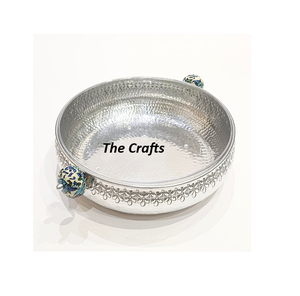 ชามขนมหวานดีไซน์สวยงาม สแตนเลสสีเงิน สำหรับเสิร์ฟช็อกโกแลต ราคาถูกที่สุด - Product Image 2