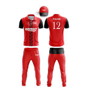 Custom Customizable Sublimation Cricket Uniform Autumn Season | <b>Men</b> Women Youth Cricket Wears Polo Shirt and <b>Trouser</b> Full Team - Product Image 5