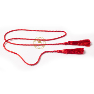 ทิงเจอร์ผ้าเรยอนพู่สีแดงสำหรับนักบวชโดยบริษัทที่มีตราสูง - Product Image 4