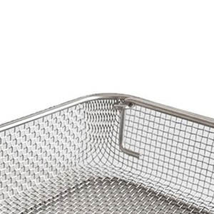 Cestas de Esterilización de Malla de Alambre Reutilizables Manuales de Acero Inoxidable, Certificación CE, Uso Quirúrgico, Calidad Alemana - Product Image 6