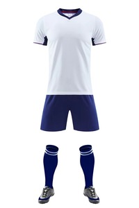 Nueva Llegada 2025, Uniforme de Fútbol Personalizado de Manga Corta, 100% Poliéster Transpirable, Superventas, Ropa de Fútbol para Adultos en Tallas Grandes - Product Image 6