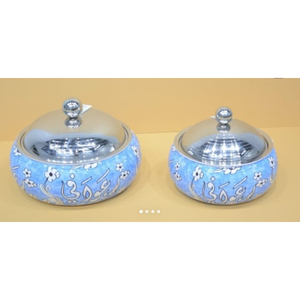 Olla para servidor de alimentos, olla de diseñador de Metal, olla caliente martillada de acero inoxidable con tapa de Luna, decoración de mesa en precio razonable, ollas para cazuelas - Product Image 5