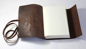 Carnet en cuir A5 de haute qualité avec porte-stylo, journal personnalisé, logo personnalisé, planificateur personnalisé, journal personnalisé - Product Image 5