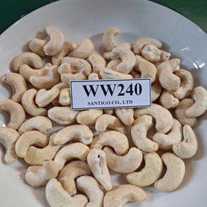 Ready To Ship Kaju Badam Santigo WW240 Cashew <b>Kernel</b> W240 Cashew <b>Nuts</b> OEM, ODM Packaging - Product Image 1