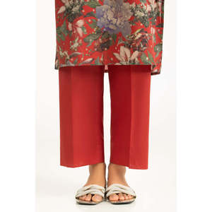 Conjunto de 3 Piezas IUSTKSD-1383, Traje Casual de Satén Jacquard Lurex, Estampado, para Verano - Product Image 1