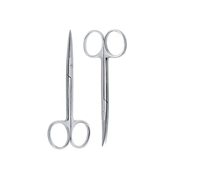 Iris Scissor Straight 11,5 CM Dental Quirúrgico Veterinario Tissue Gum Shears New Straight Curved - Product Image 4