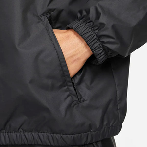 Ensemble survêtement coupe-vent pour homme avec logo personnalisé, à capuche, hiver, séchage rapide, motif uni, doublure polaire, respirant, écologique - Product Image 6