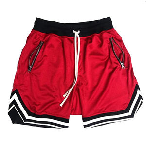 100% polyester entièrement sublimation unisexe basket-ball personnalisé hommes maille Shorts Double couche maille Shorts avec poches - Product Image 5