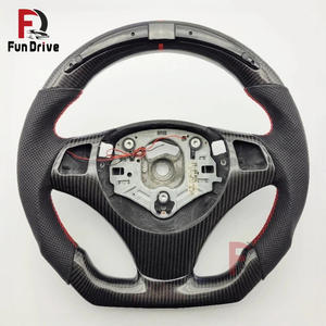 <span class=keywords><strong>Volant</strong></span> universel à couture à la main en fibre de carbone véritable pour <span class=keywords><strong>BMW</strong></span> E65 E66 E31 E84 E83 E53 E70 E71 E36 E85 E86 E89 - Product Image 4