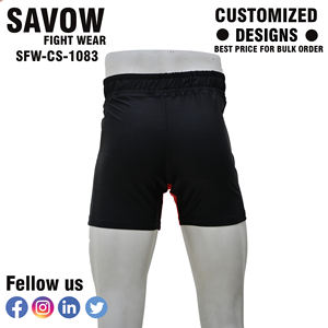 Short Valetudo imprimé personnalisé Vente en gros Sublimation MMA Training BJJ Grappling Compression légère - Product Image 2