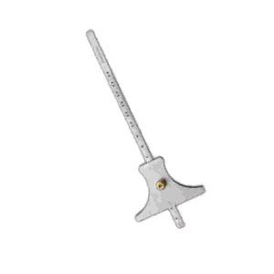 Jauge de profondeur en acier inoxydable de qualité supérieure, garantie 1 an, fourniture directe d'usine, personnalisable, OEM, outil de mesure DIY - Product Image 1