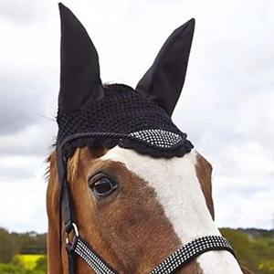 Hot Sale 2026 High Quality Mesh Horse Fly Veil & Ear <b>Bonnet</b> Equestrian Equipment Wholesale Price - Product Image 6