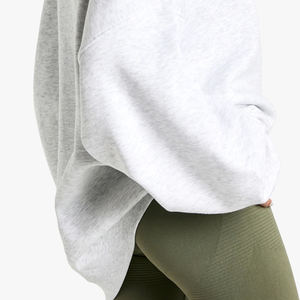 Sudadera Extra Grande con Hombros Caídos para Mujer, con Material Cómodo y Relajado para el Invierno, con Diseño de Logotipo Personalizado para Compradores al por Mayor - Product Image 6