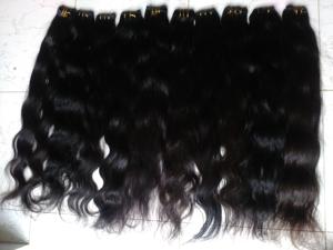 Extensiones de Cabello Humano Virgen Brasileño Remy, Ondulado, Trama Única, 4 oz, de la Marca Seven Hills, Proveedor Indio - Product Image 3