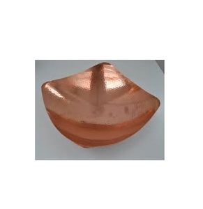 Bol à fruits en cuivre martelé et dernière pièce bol à fruits en cuivre au look moderne pour fabricant d'ustensiles de cuisine en inde - Product Image 5