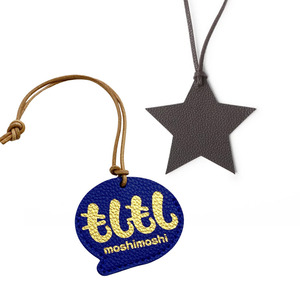 Fabricante personalizado en forma de lámina de oro impreso logotipo de la estrella encanto de cuero - Product Image 1