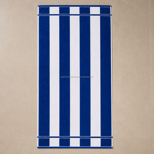 Serviette de plage Premium Cabana 350 GSM en coton doux, séchage rapide, écologique, idéale pour les centres de villégiature et les piscines - Product Image 1
