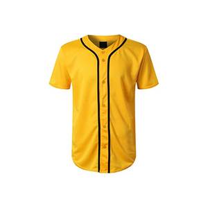 Chemises de baseball en polyester pour enfants personnalisées par sublimation, lettres brodées, flanelle 100% coton, maillot de baseball vintage pour hommes - Product Image 3