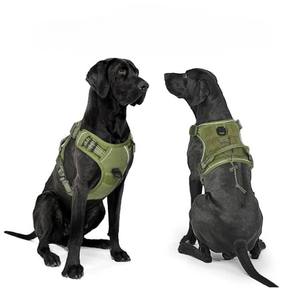 Collar Moderno de Nailon y Poliéster Suave para Perros Grandes y Medianos, Súper Duradero, con Patrón Impreso, Hebilla Reflectante y Control de Manillar - Product Image 4