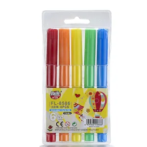 Marcadores lavables de 5/12/24 colores para niños, juego de marcadores a base de agua para niños, garabatos para colorear
