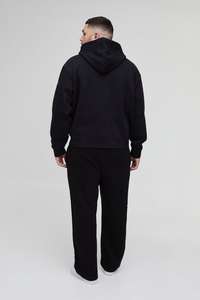 OEM High Quality <b>Mens</b> Custom <b>Grey</b> Color Oversized Fit Drop Shoulder <b>Hoodies</b> Breathable Made in Pakistan - Product Image 2