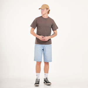 2024 unisexe hommes décontracté 100% coton Polyester col rond T-Shirt Logo personnalisé 180 grammes poids à manches courtes écran Jersey - Product Image 4