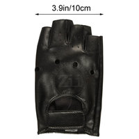 Gants de conduite unisexes en cuir durables et tendance, sans doigts, avec fonction écran tactile, pour l'hiver, décontractés, pour usage quotidien, sportifs, coupe-vent