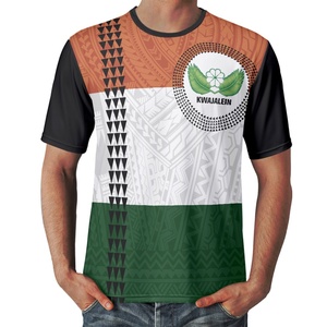 Ropa de uso diario con estampado bajo demanda KWAJALEIN, camiseta informal deportiva cómoda, personalización exclusiva, camiseta Vintage holgada para hombre - Product Image 2