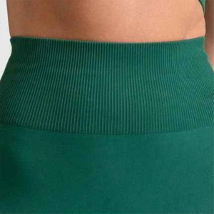 Pantalon de yoga d'entraînement de sport taille haute personnalisé leggings pour femmes leggings de fitness en polyester souple - Product Image 5