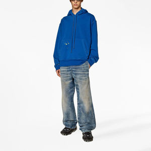 Sudadera con Capucha Extra Grande Personalizada para Hombre, 100% Algodón, Felpa, Bolsillo en la Manga, Logotipo Personalizado, Sudadera de Invierno - Product Image 2