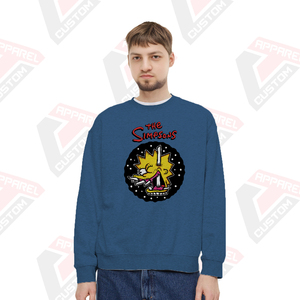 Sweat-shirt pour homme ultra doux personnalisé, de qualité supérieure, uni, en coton molletonné avec des fibres de polyester, pour la saison hivernale - Product Image 1