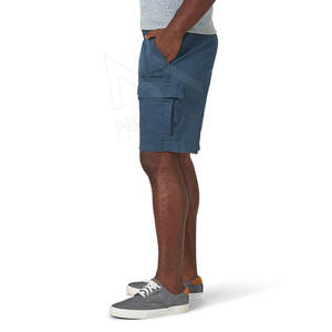 Short cargo de luxe en coton respirant pour hommes, 4 poches pour l'entraînement sportif, la salle de sport, le fitness, les vêtements de sécurité - Product Image 2