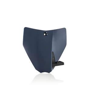 Plaque d'immatriculation avant Acerbis pour motos Husqvarna, plaque et cadre - Product Image 1