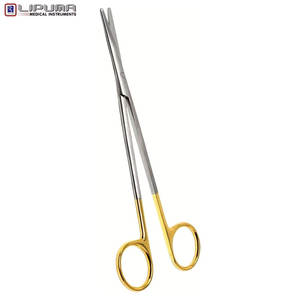 Ciseaux Metzenbaum incurvés de haute qualité de 7 pouces, instruments chirurgicaux dentaires manuels avec norme de sécurité MOL - Product Image 5