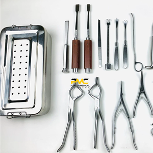 Juego de instrumentos quirúrgicos premium, kit de herramientas quirúrgicas ortopédicas para procedimientos faciales y óseos profesionales - Product Image 1